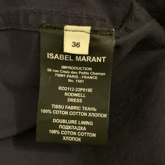 Isabel Marant Étoile Rodwell mini dress size 36 (small) - Picture 9 of 13